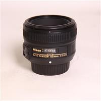 Used Nikon AF-S Nikkor 50mm f/1.8G Standard Prime Lens