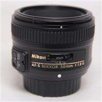 Used Nikon AF-S Nikkor 50mm f/1.8G Standard Prime Lens