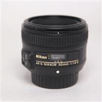 Used Nikon AF-S Nikkor 50mm f/1.8G Standard Prime Lens