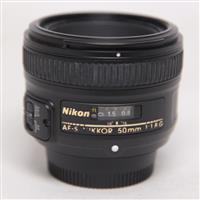 Used Nikon AF-S Nikkor 50mm f/1.8G Standard Prime Lens