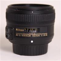 Used Nikon AF-S Nikkor 50mm f/1.8G Standard Prime Lens