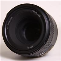 Used Nikon AF-S Nikkor 50mm f/1.8G Standard Prime Lens