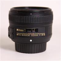 Used Nikon AF-S Nikkor 50mm f/1.8G Standard Prime Lens