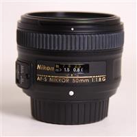 Used Nikon AF-S Nikkor 50mm f/1.8G Standard Prime Lens