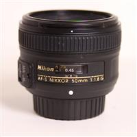 Used Nikon AF-S Nikkor 50mm f/1.8G Standard Prime Lens