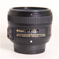 Used Nikon AF-S Nikkor 50mm f/1.8G Standard Prime Lens