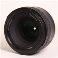 Used Nikon AF-S Nikkor 50mm f/1.8G Standard Prime Lens