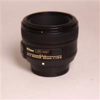 Used Nikon AF-S Nikkor 50mm f/1.8G Standard Prime Lens