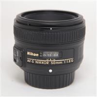 Used Nikon AF-S Nikkor 50mm f/1.8G Standard Prime Lens