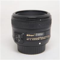 Used Nikon AF-S Nikkor 50mm f/1.8G Standard Prime Lens
