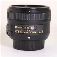 Used Nikon AF-S Nikkor 50mm f/1.8G Standard Prime Lens
