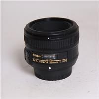 Used Nikon AF-S Nikkor 50mm f/1.8G Standard Prime Lens