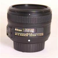 Used Nikon AF-S Nikkor 50mm f/1.8G Standard Prime Lens