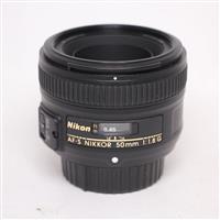 Used Nikon AF-S Nikkor 50mm f/1.8G Standard Prime Lens