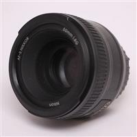 Used Nikon AF-S Nikkor 50mm f/1.8G Standard Prime Lens
