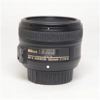 Used Nikon AF-S Nikkor 50mm f/1.8G Standard Prime Lens