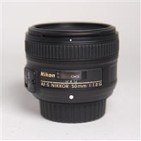 Used Nikon AF-S Nikkor 50mm f/1.8G Standard Prime Lens