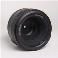 Used Nikon AF-S Nikkor 50mm f/1.8G Standard Prime Lens