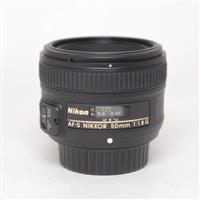 Used Nikon AF-S Nikkor 50mm f/1.8G Standard Prime Lens