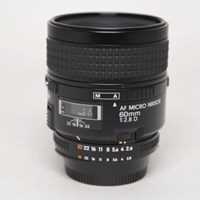 Used Nikon AF Micro-Nikkor 60mm f/2.8D Macro Lens