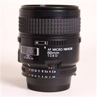 Used Nikon AF Micro-Nikkor 60mm f/2.8D Macro Lens