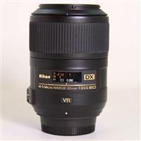 Used Nikon AF-S DX Micro Nikkor 85mm f/3.5G ED VR Macro Lens