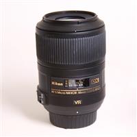 Used Nikon AF-S DX Micro Nikkor 85mm f/3.5G ED VR Macro Lens