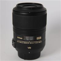 Used Nikon AF-S DX Micro Nikkor 85mm f/3.5G ED VR Macro Lens