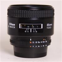 Used Nikon AF NIKKOR 85mm f/1.8D