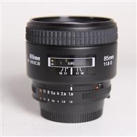 Used Nikon AF NIKKOR 85mm f/1.8D