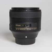 Used Nikon AF-S Nikkor 85mm f/1.8G Telephoto Prime Lens