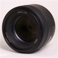 Used Nikon AF-S Nikkor 85mm f/1.8G Telephoto Prime Lens