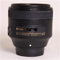 Used Nikon AF-S Nikkor 85mm f/1.8G Telephoto Prime Lens