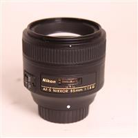 Used Nikon AF-S Nikkor 85mm f/1.8G Telephoto Prime Lens