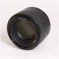 Used Nikon AF-S Nikkor 85mm f/1.8G Telephoto Prime Lens