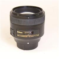 Used Nikon AF-S Nikkor 85mm f/1.8G Telephoto Prime Lens