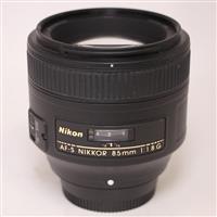 Used Nikon AF-S Nikkor 85mm f/1.8G Telephoto Prime Lens