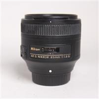 Used Nikon AF-S Nikkor 85mm f/1.8G Telephoto Prime Lens
