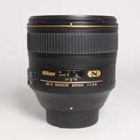 Used Nikon AF-S Nikkor 85mm f/1.4G Telephoto Prime Lens