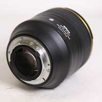 Used Nikon AF-S Nikkor 85mm f/1.4G Telephoto Prime Lens