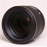 Used Nikon AF-S Nikkor 85mm f/1.4G Telephoto Prime Lens