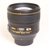 Used Nikon AF-S Nikkor 85mm f/1.4G Telephoto Prime Lens