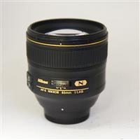 Used Nikon AF-S Nikkor 85mm f/1.4G Telephoto Prime Lens