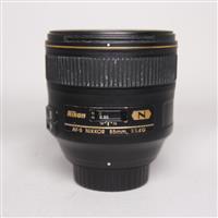Used Nikon AF-S Nikkor 85mm f/1.4G Telephoto Prime Lens