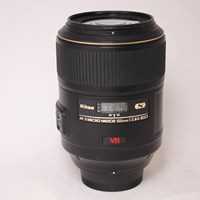 Used Nikon AF-S VR Micro-Nikkor 105mm f/2.8G IF-ED Macro Lens