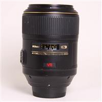 Used Nikon AF-S VR Micro-Nikkor 105mm f/2.8G IF-ED Macro Lens