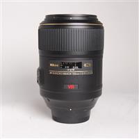 Used Nikon AF-S VR Micro-Nikkor 105mm f/2.8G IF-ED Macro Lens