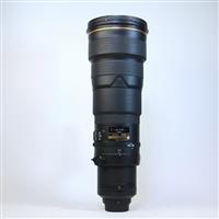 Used Nikon AF-S NIKKOR 500mm f/4G ED VR