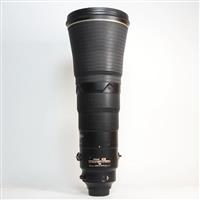 Used Nikon AF-S Nikkor 600mm f/4E FL ED VR Super Telephoto Lens