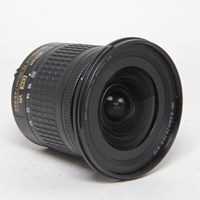 Used Nikon AF-P DX Nikkor 10-20mm f/4.5-5.6G VR Ultra Wide Angle Zoom Lens